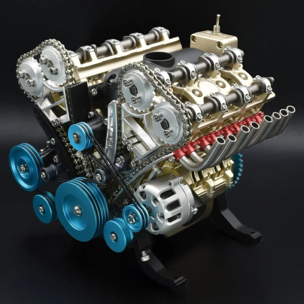 Limited Edition 🚗Teching V8 Car Engine Model Kit