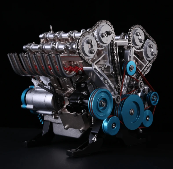 Limited Edition 🚗Teching V8 Car Engine Model Kit